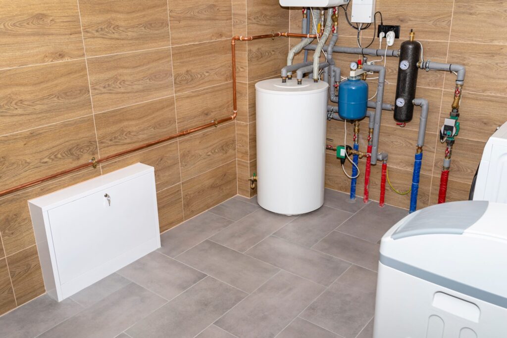 Residential water heater and plumbing system installed in Pembroke Pines